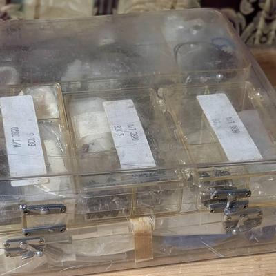 Parts Box - Screws Of Various Sizes, Springs, Small Motor Parts