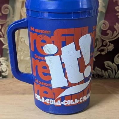 Sheetz Brand Refill It Insulated Mug Fun Retro 34oz 