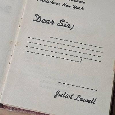 Dear Sir By Juliet Lowell