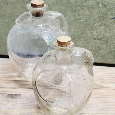 Whitehouse Apple Shaped Vinegar Bottle 2pc