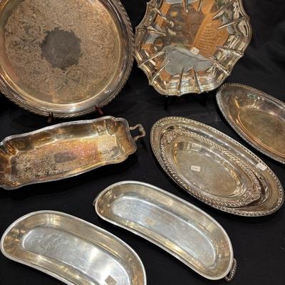  Various Vintage Silver Plated Service Ware