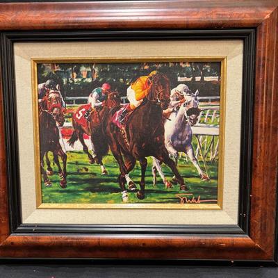 Scott Medlock Artwork Horse Racing 