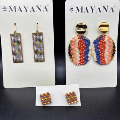 Mayana Earrings Set Of Three