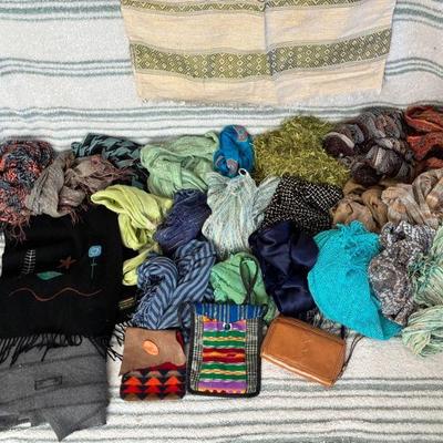 Colorful scarves