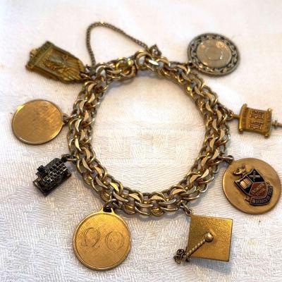 Vintage charm bracelet