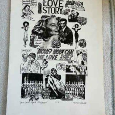 Lithograph leslie van stavern millar ii