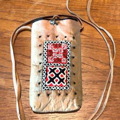 Small embroidered bag