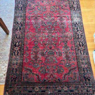Persian sarouk wool rug