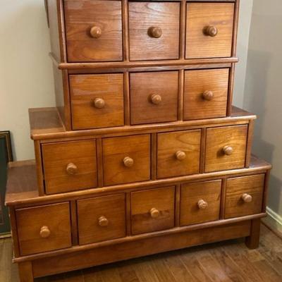 Stair Step Storage Chest 