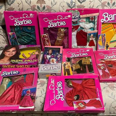 Huge Assorted Barbie Lot And Brooke Shields Doll