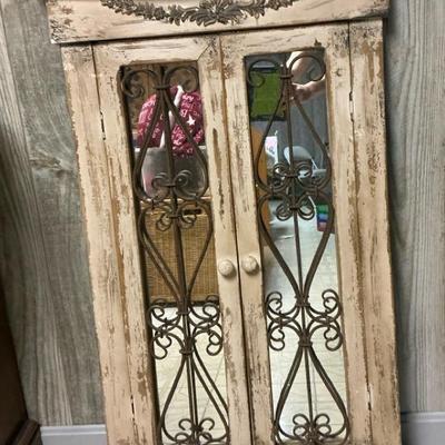 Pier 1 Merville Antique Window Mirror