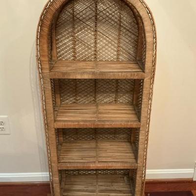 Small Scale Rattan Shelf 