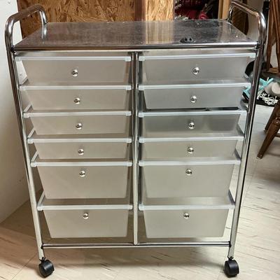 Rolling Craft Storage Cart