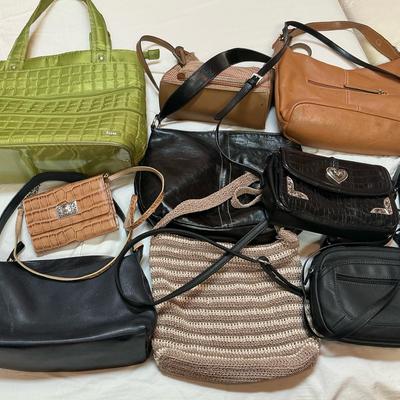 Ladies Handbags Including Lug And Brighton 