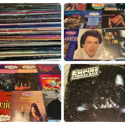 Record Lot - Empire Strikes Back, Rod Stewart, Billy Joel & More 