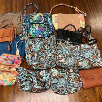 Handbags incl. Vera Bradley, Brighton, & Bagallini