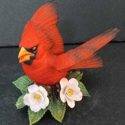 Vintage Lenox Garden Bird Series "Cardinal" Figurine - 3¾"