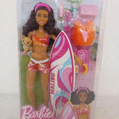 2023 African American Surfing Malibu Barbie #HPL69 - New in Box