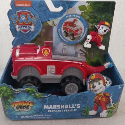 Paw Patrol Jungle Pups Marshall's Elephant Vehicle - New in Package