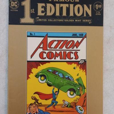 Vintage 1974 DC Comics Limited Collectors' Golden Mint Series Famous 1st Edition #C-26