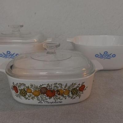 Corning Ware Casseroles 