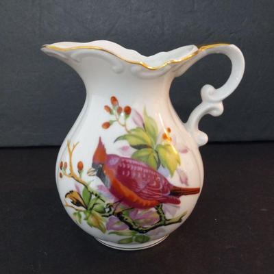 Vintage Norcrest Bird Series Pitcher Blank L-391 "Cardinal"