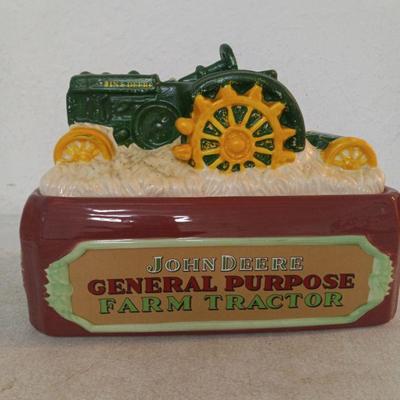 Vintage Gibson 1924 John Deere Model D General Purpose Farm Tractor Cookie Jar 