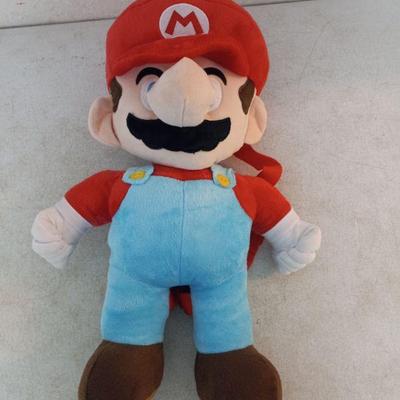 Accessory Innovations Nintendo Super Mario 17" Backpack Plush - New with Tags