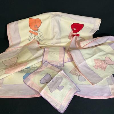 Sunbonnet Sue Quilt Pieces