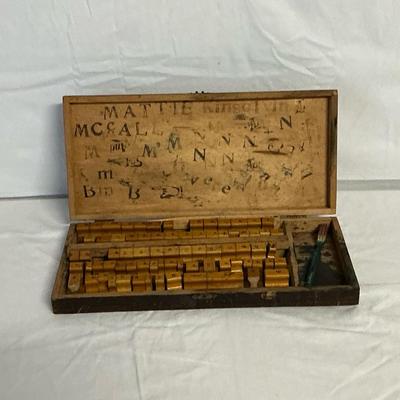 Letter Stamping Kit