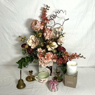 Pink Florals For Relaxation Time