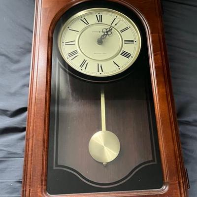 Howard Miller Clock Inside Wooden Case