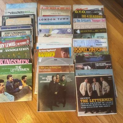 Lot Of Over 30 Mixed Vinyl Records
