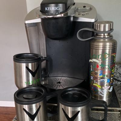 Keurig Coffee Maker With Thermos Mugs
