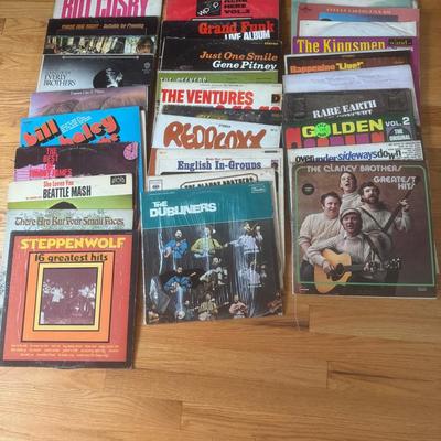 Assortment Of 30 Vinyl Records