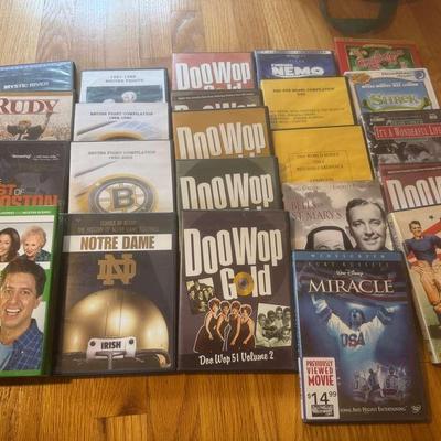 Unique Mixture Of Dvd’s 