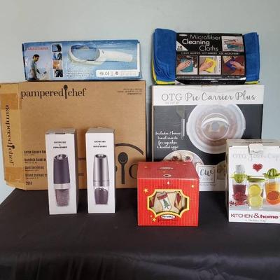 Household Goods Lot- Including Pampered Chef