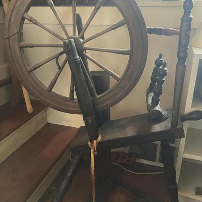 Antique Spinning Wheel