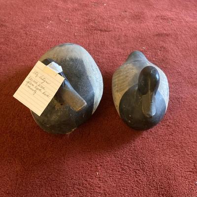 Vintage Carved Wood Duck Decoys
