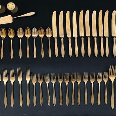 Dirigold Dirilyte Goldware Regal Flatware