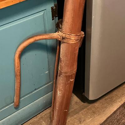 Primitive Bamboo Water Carrier