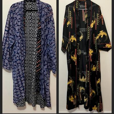 Silk and Cotton Kimonos