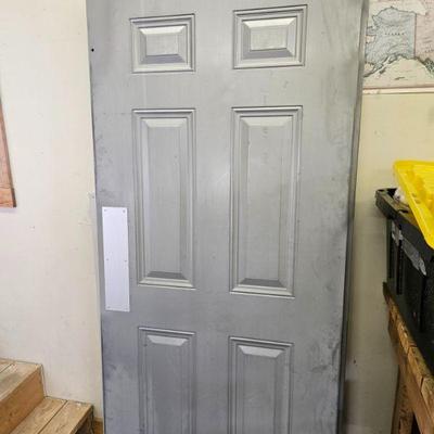Sale Photo Thumbnail #38: Steel 6 Panel Doors