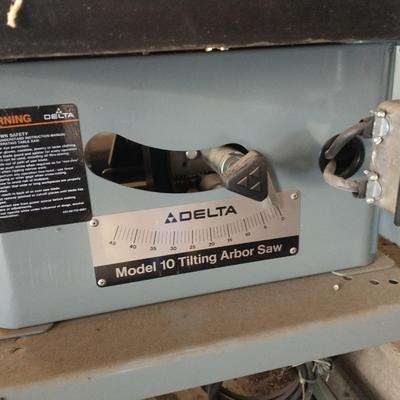 Model 10 Tilting Arbor Saw