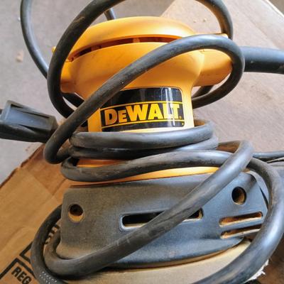 Orbital Sander and Router