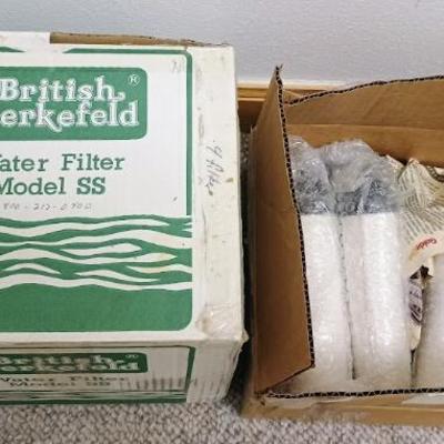 British Berkrfeld Water Filter.
