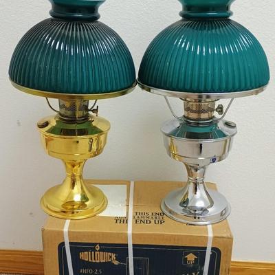 Lamps (w/ case of Kerosene)