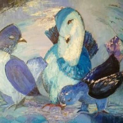 The Committee - Patterson Original Oil Painting