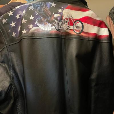 Leather biker jackets 
