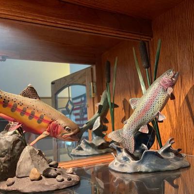Fish sculptures 